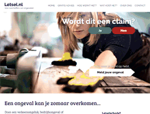 Tablet Screenshot of letsel.nl